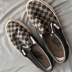 Vans Checkered Slip Ons